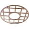 Ekena Millwork O'Neal Wood Fretwork Pierced Ceiling Medallion, Wood (Paint Grade), 18"OD x 6 1/2"ID x 3/8"T CMWP18X18X0375ONMF - alternate 2